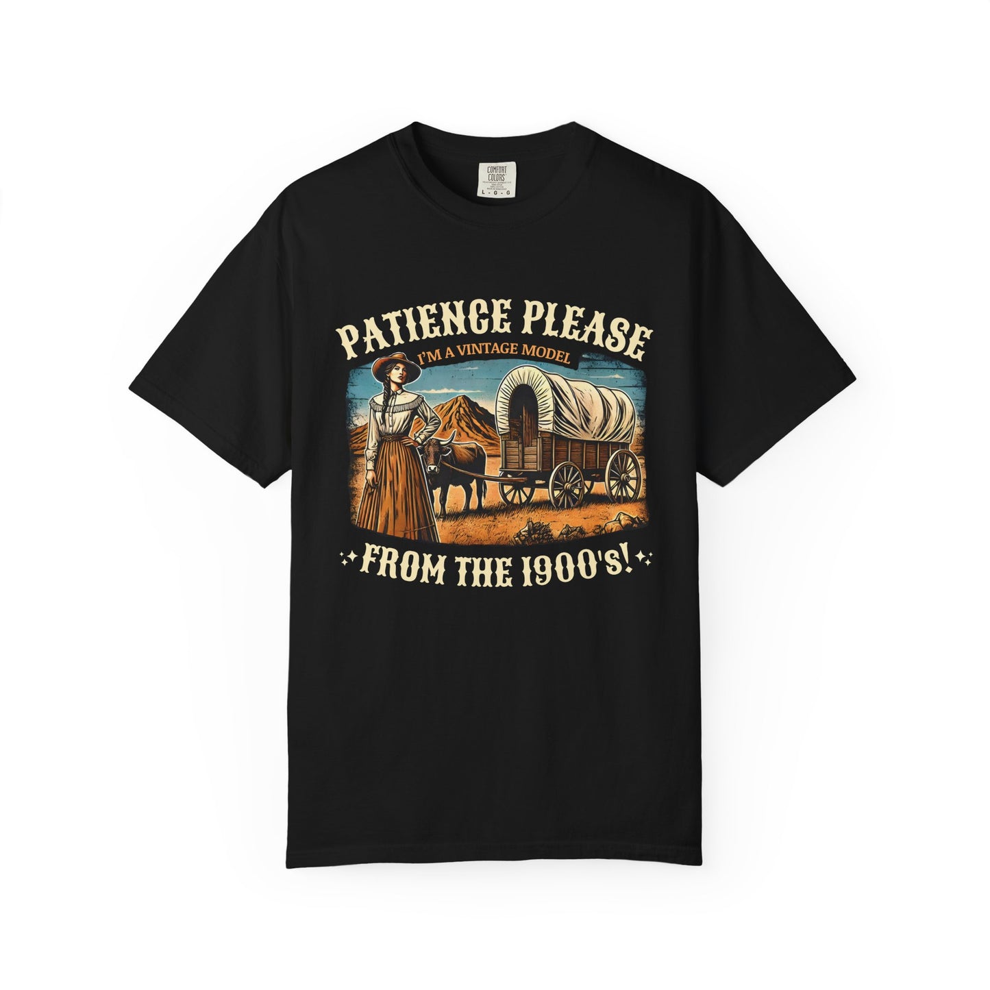 Patience Please, I’m a Vintage Model Tee — view 2