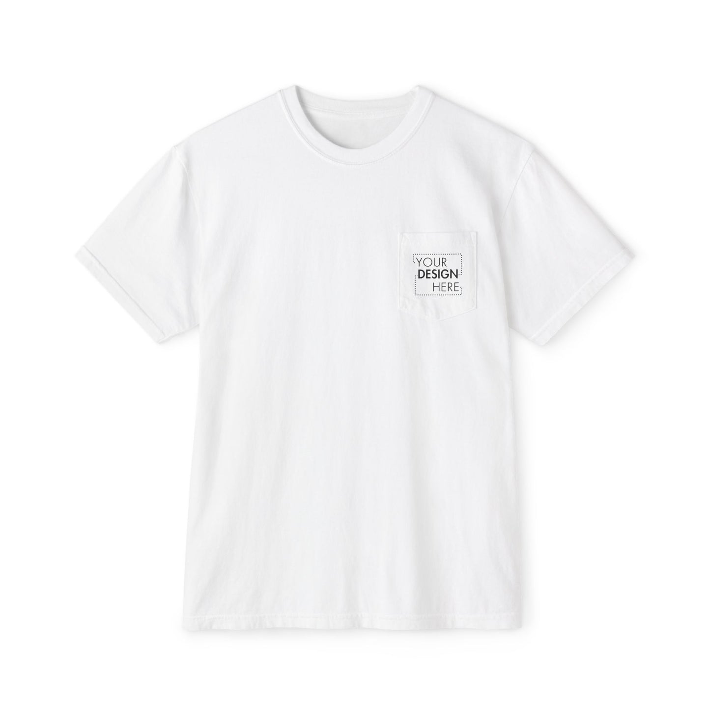 Custom Cotton Pocket Tee