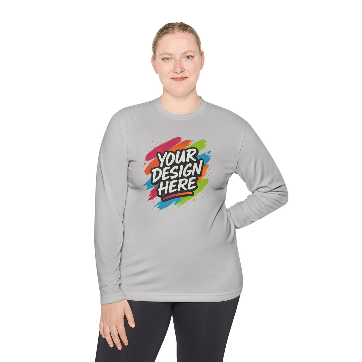 Custom Moisture-Wicking Long Sleeve Tee — view 23
