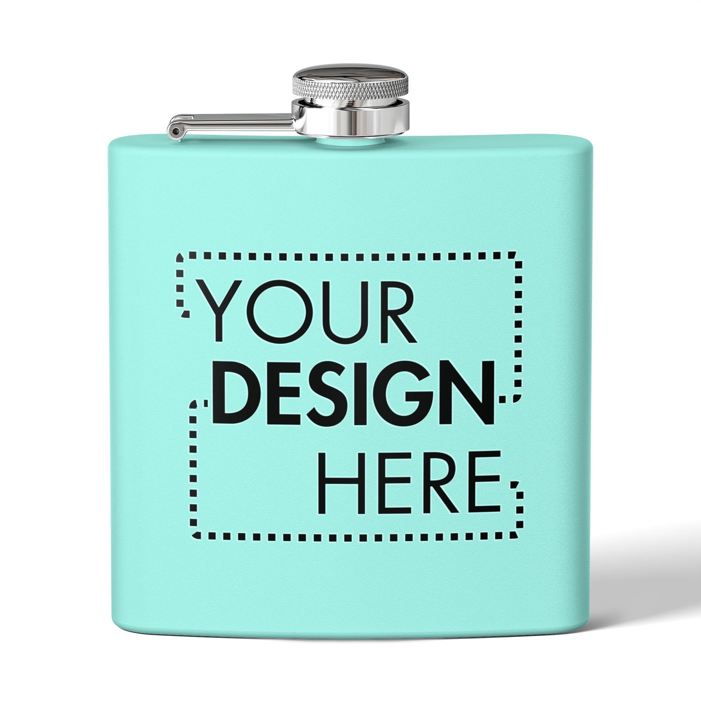 Custom Stainless Steel Flask (6 oz)