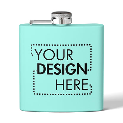 Custom Stainless Steel Flask (6 oz)