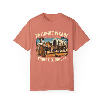 'Patience Please, I'm A Vintage Model From the 1900s' Cotton Tee