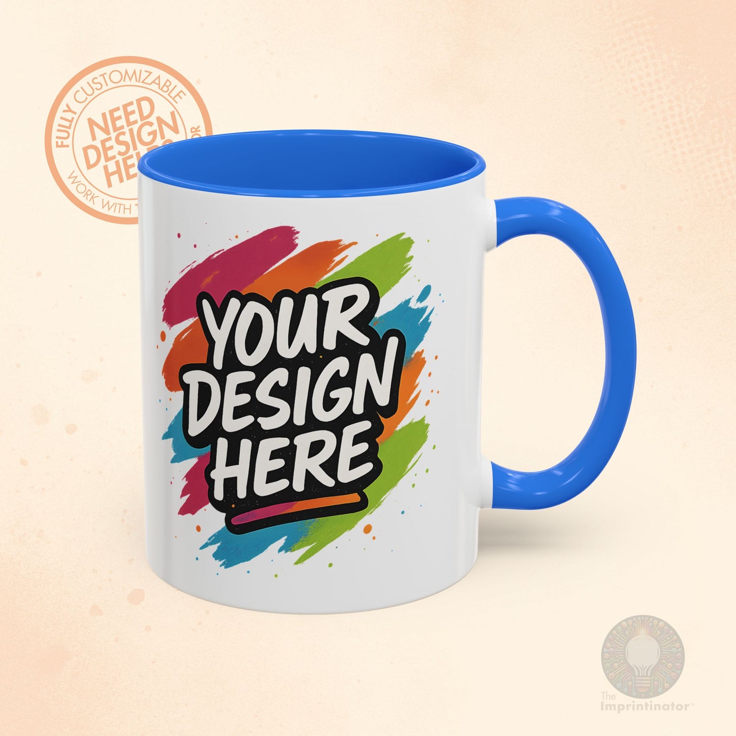 Custom Colorful Ceramic Mug – 11oz & 15oz