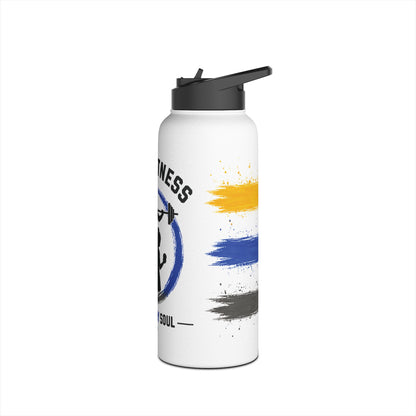 Core Fitness | Water Bottle with Handle & Flip-Up Lid