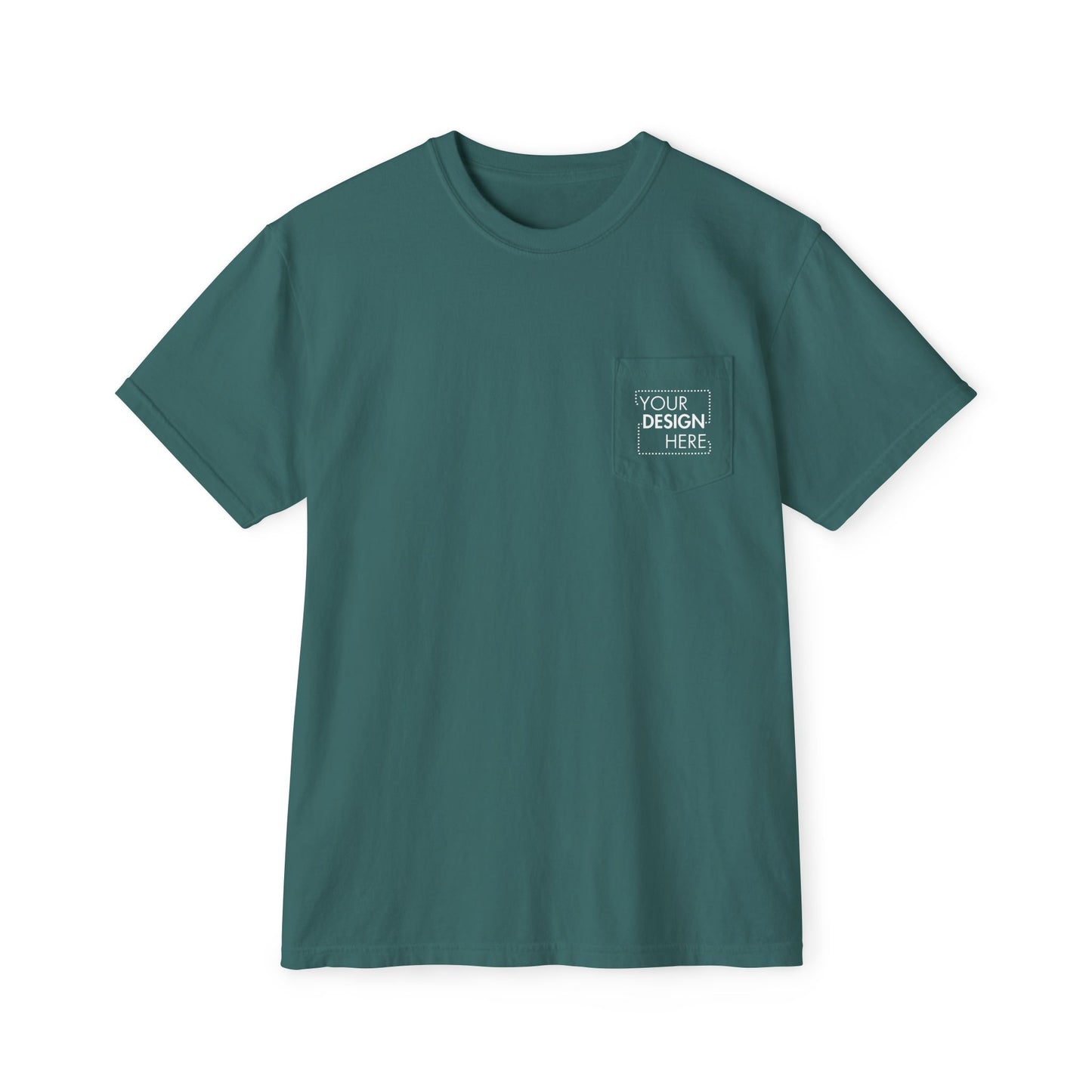 Custom Cotton Pocket Tee