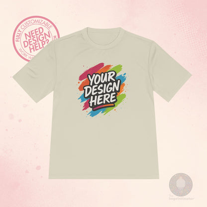 Custom Moisture-Wicking T-Shirt