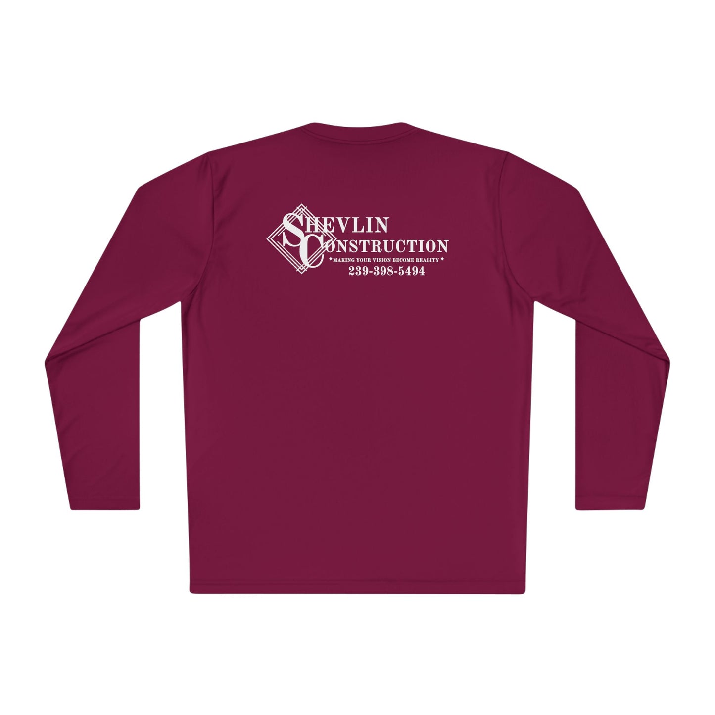 Moisture-Wicking Long Sleeve Tee | Shevlin Construction