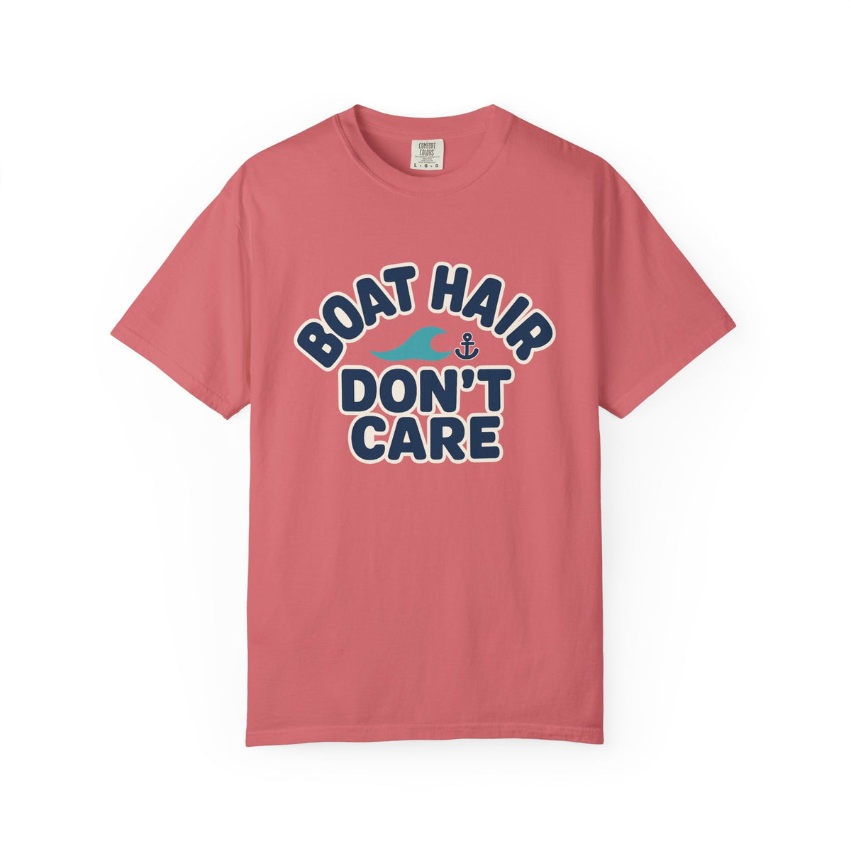 'Boat Hair Don't Care' Cotton T-Shirt — view 7