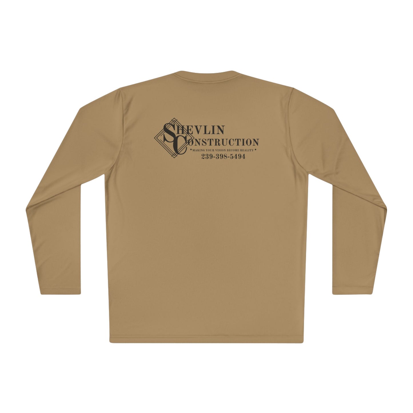 Moisture-Wicking Long Sleeve Tee | Shevlin Construction