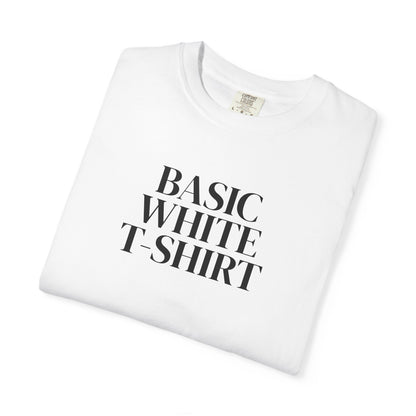 Basic White Cotton T-Shirt — view 3