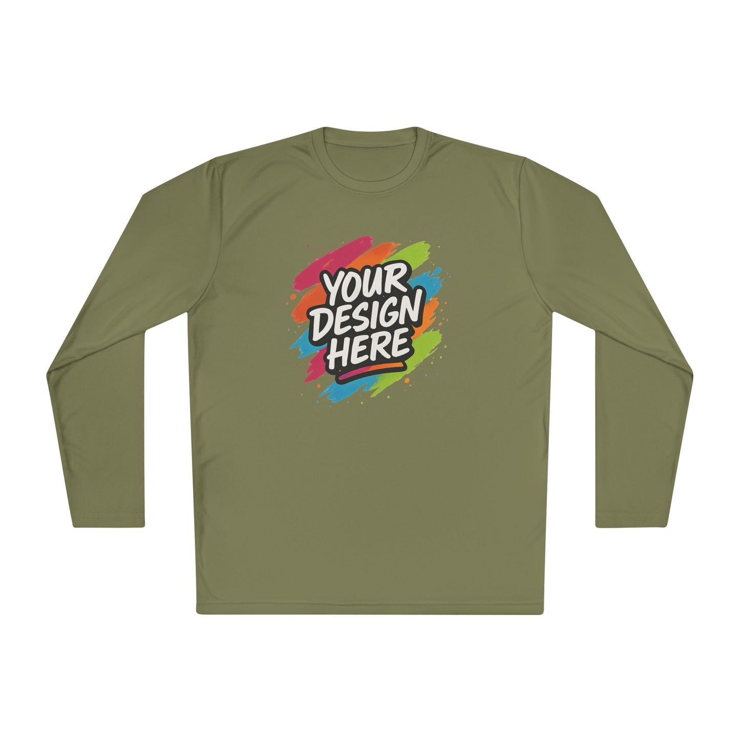 Custom Moisture-Wicking Long Sleeve Tee — view 13