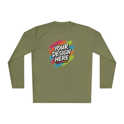 Custom Moisture-Wicking Long Sleeve Tee — view 13