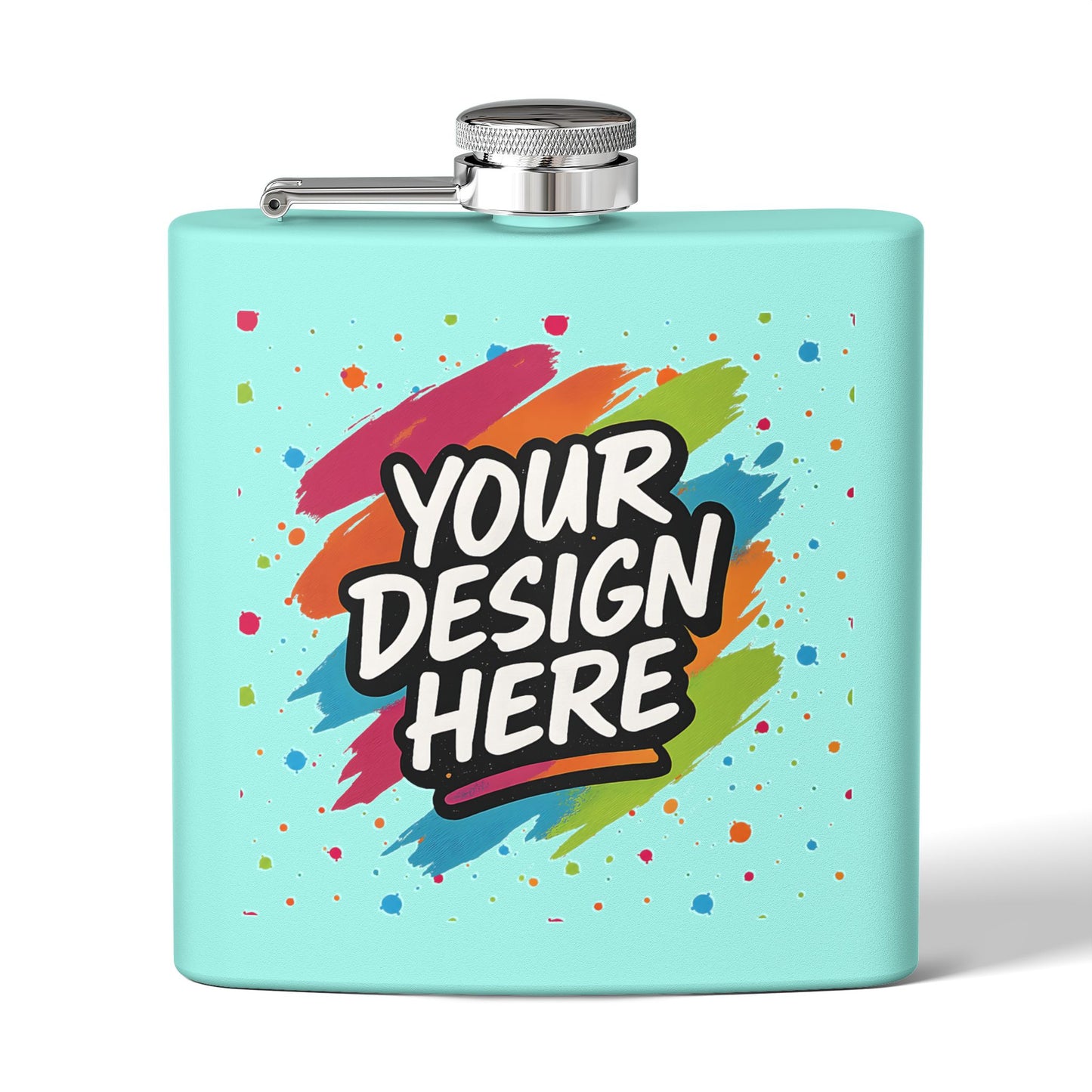 Custom Stainless Steel Flask — view 4