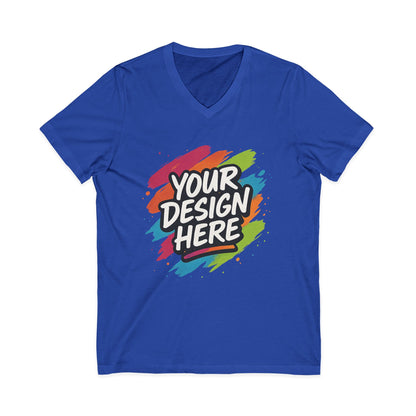 Custom V-Neck Tee