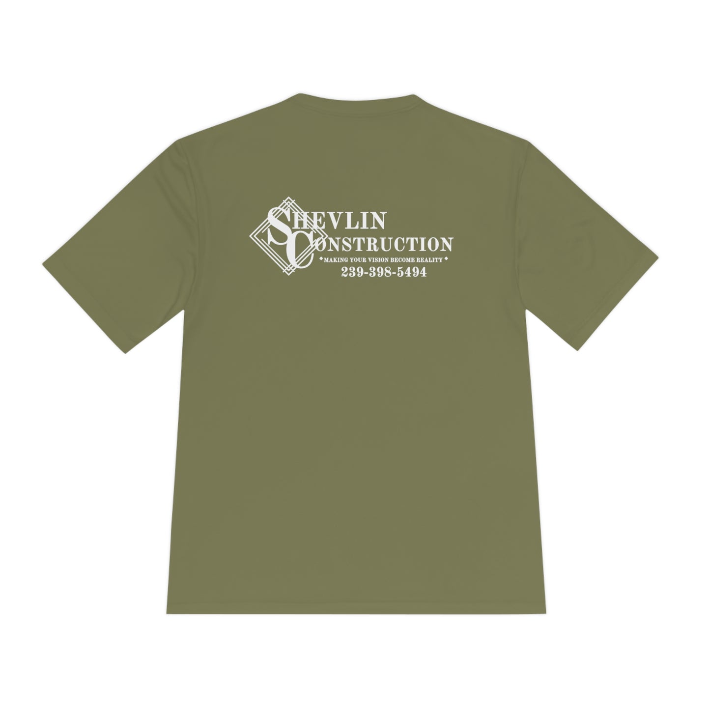 Moisture-Wicking T-Shirt | Shevlin Construction