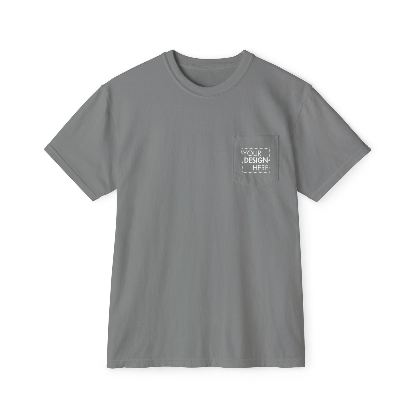 Custom Cotton Pocket Tee