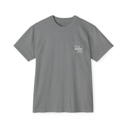 Custom Cotton Pocket Tee