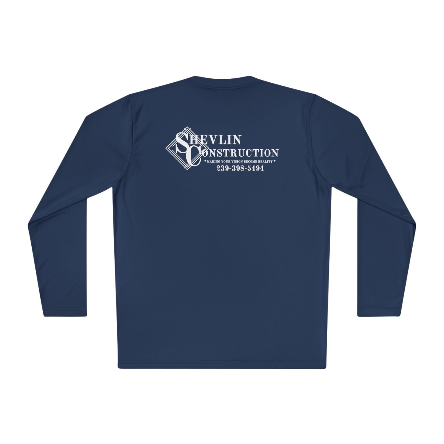 Moisture-Wicking Long Sleeve Tee | Shevlin Construction
