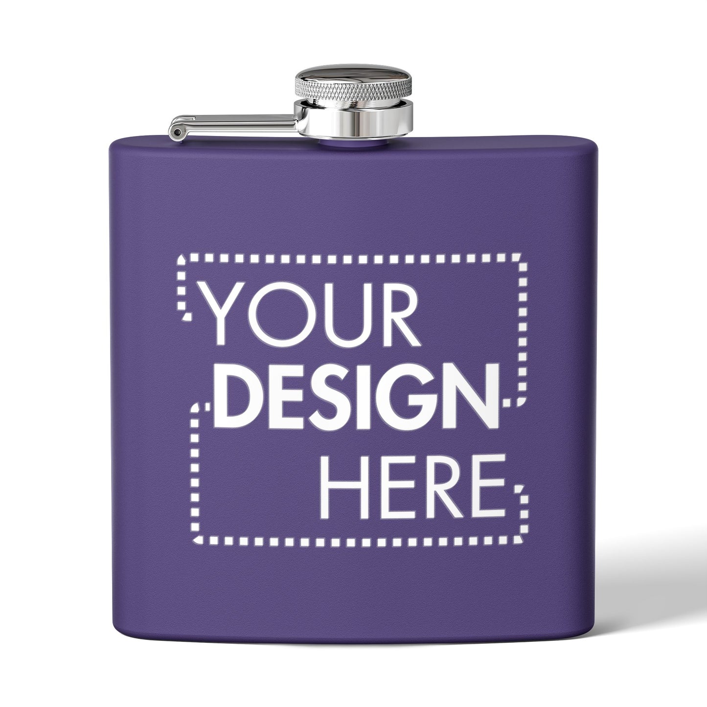 Custom Stainless Steel Flask (6 oz)