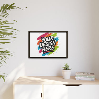 Custom Framed Canvas