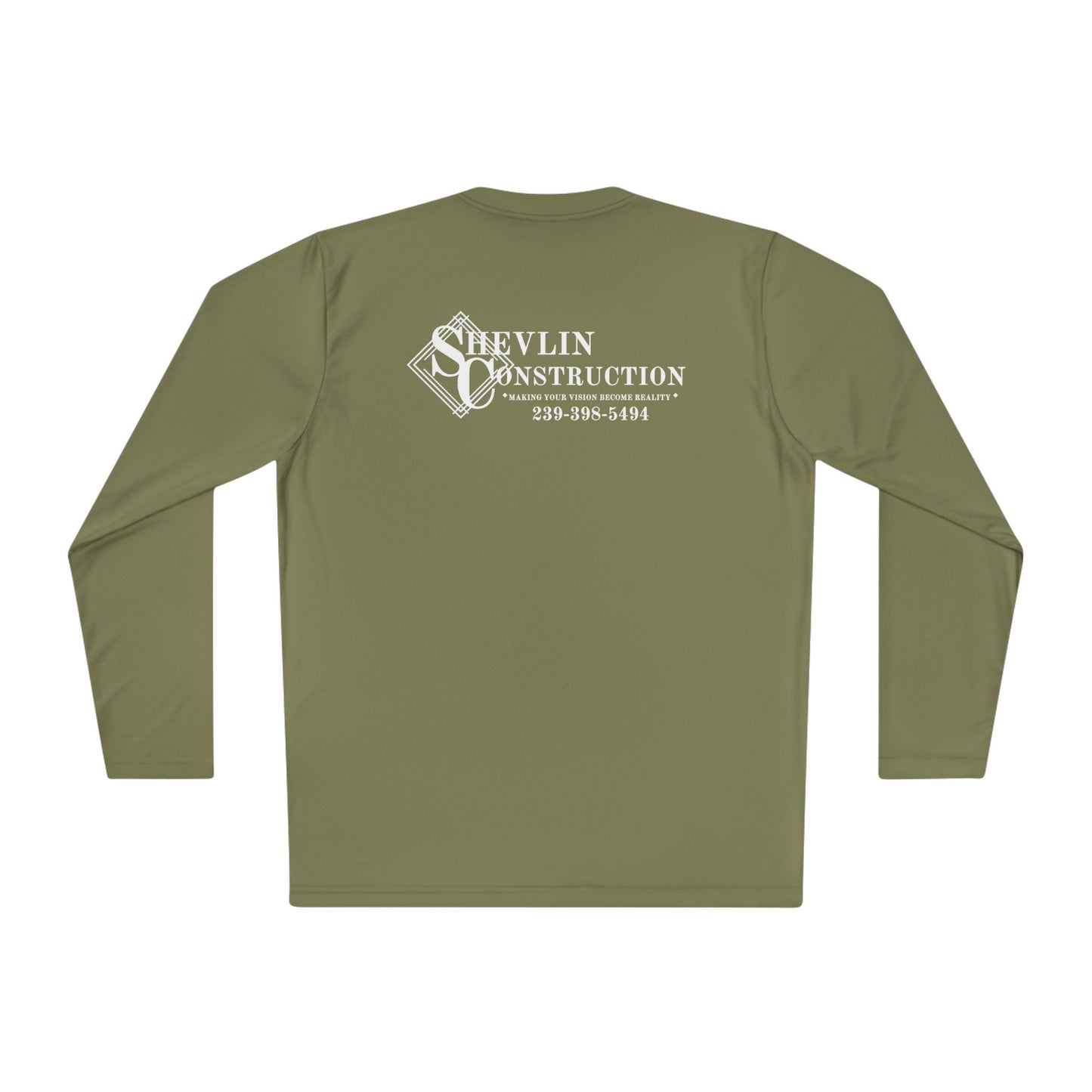 Moisture-Wicking Long Sleeve Tee | Shevlin Construction