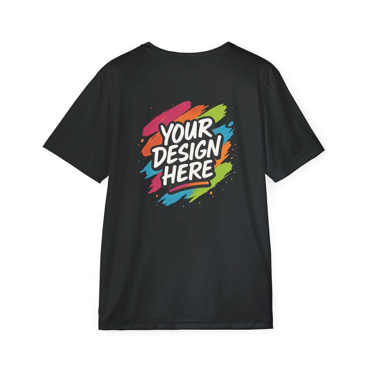 Custom Men’s Sports Jersey — back view