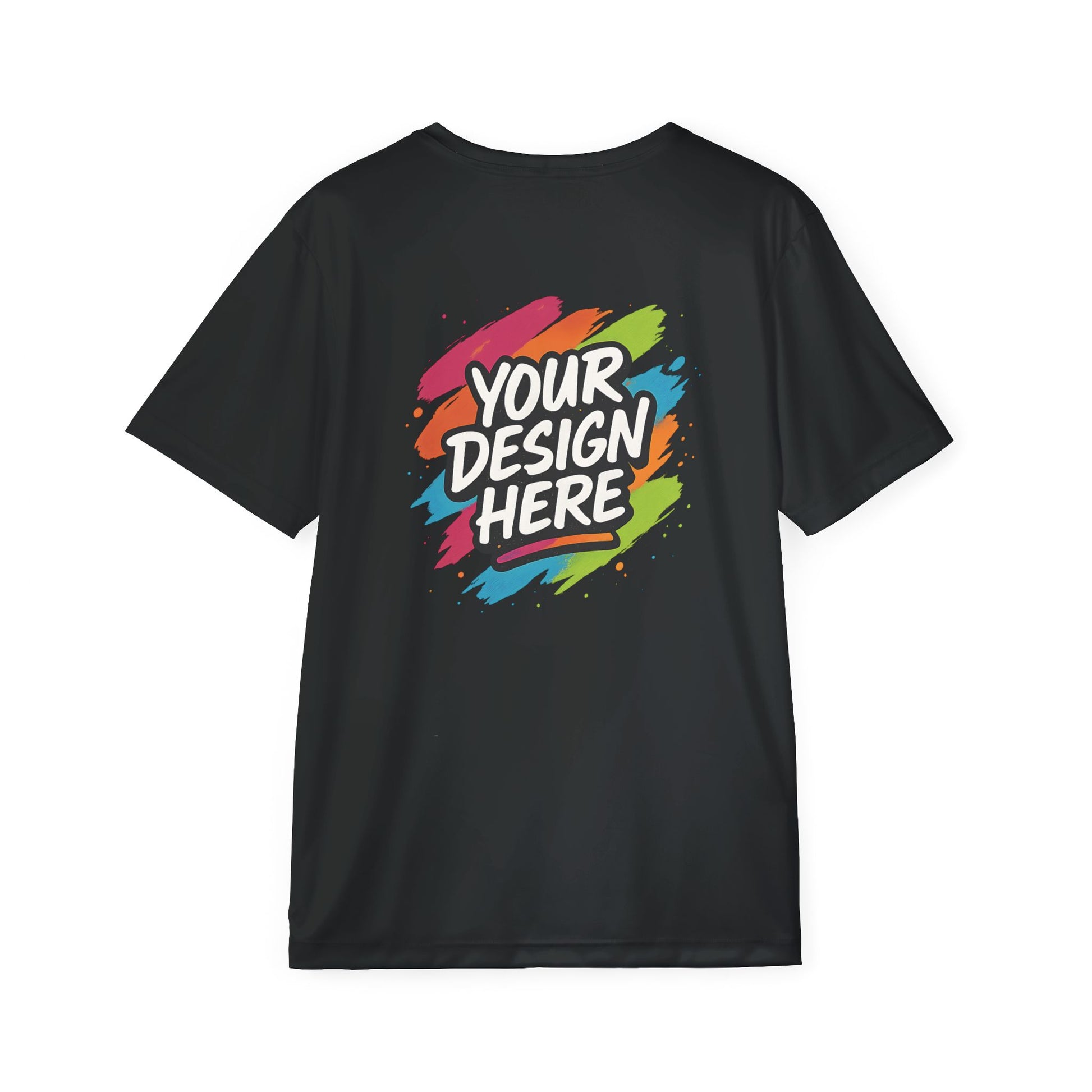 Custom Men’s Sports Jersey — back view
