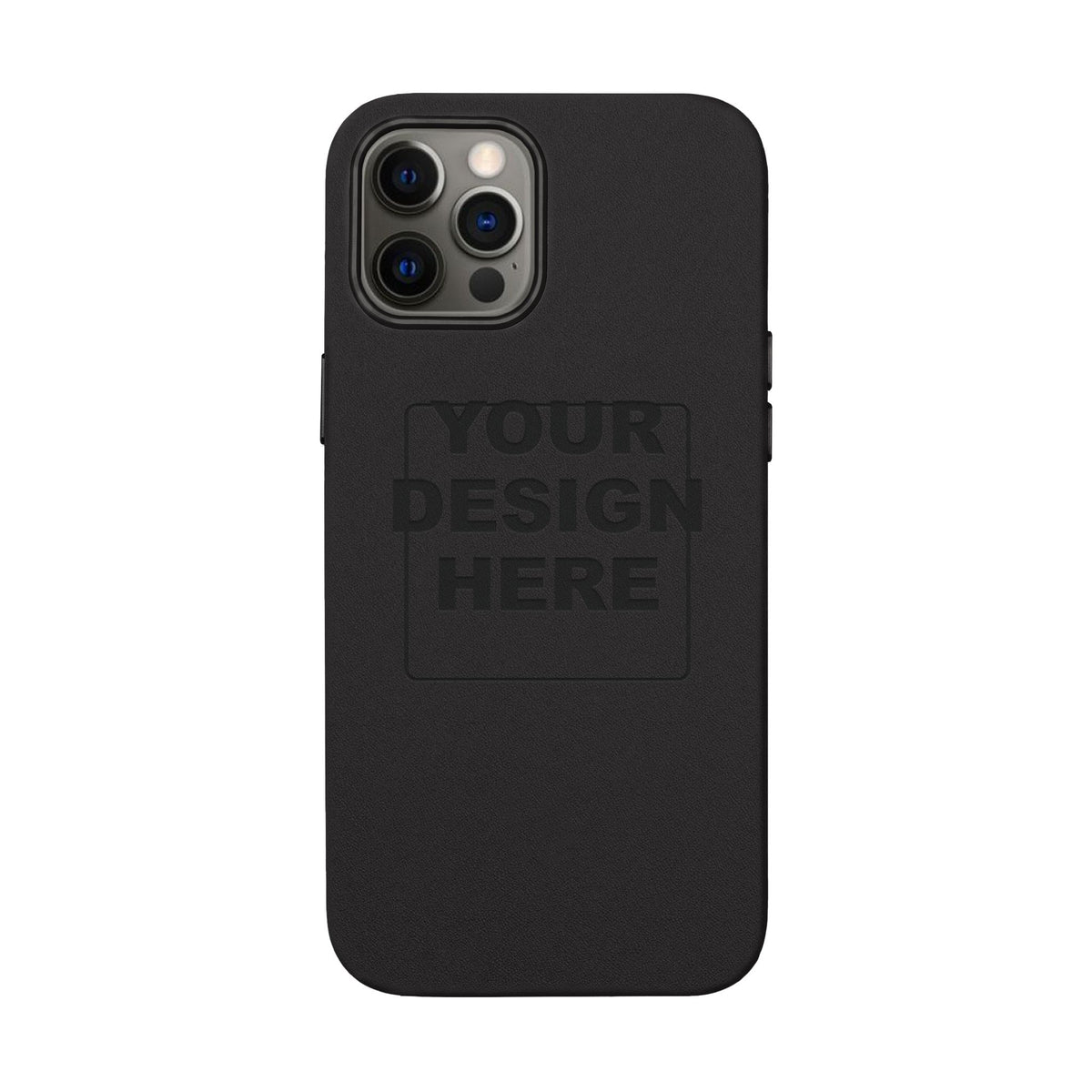 Custom Engraved Leather Phone Case — view 2