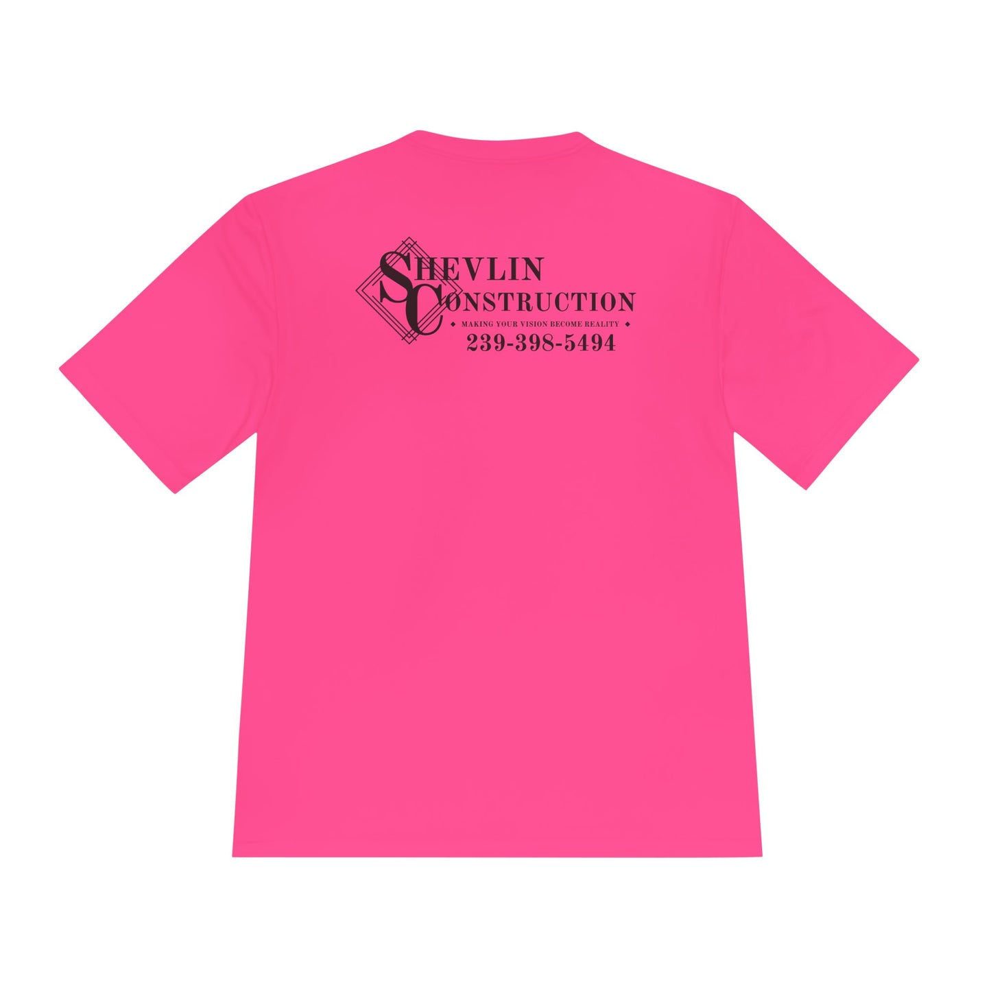 Moisture-Wicking T-Shirt | Shevlin Construction — view 19