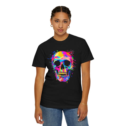 Pop Art Portrait – DYO Cotton T-Shirt — view 2