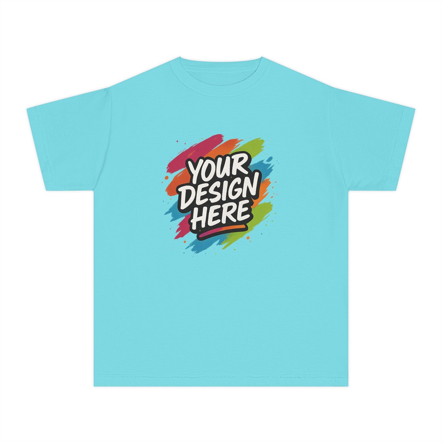 Custom Comfort Colors® Youth Cotton Tee — view 12