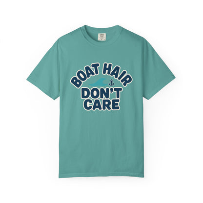 'Boat Hair Don't Care' Cotton T-Shirt — view 5