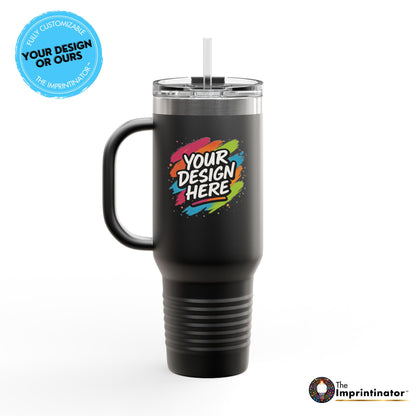 Custom Travel Mug (40oz) — detail view