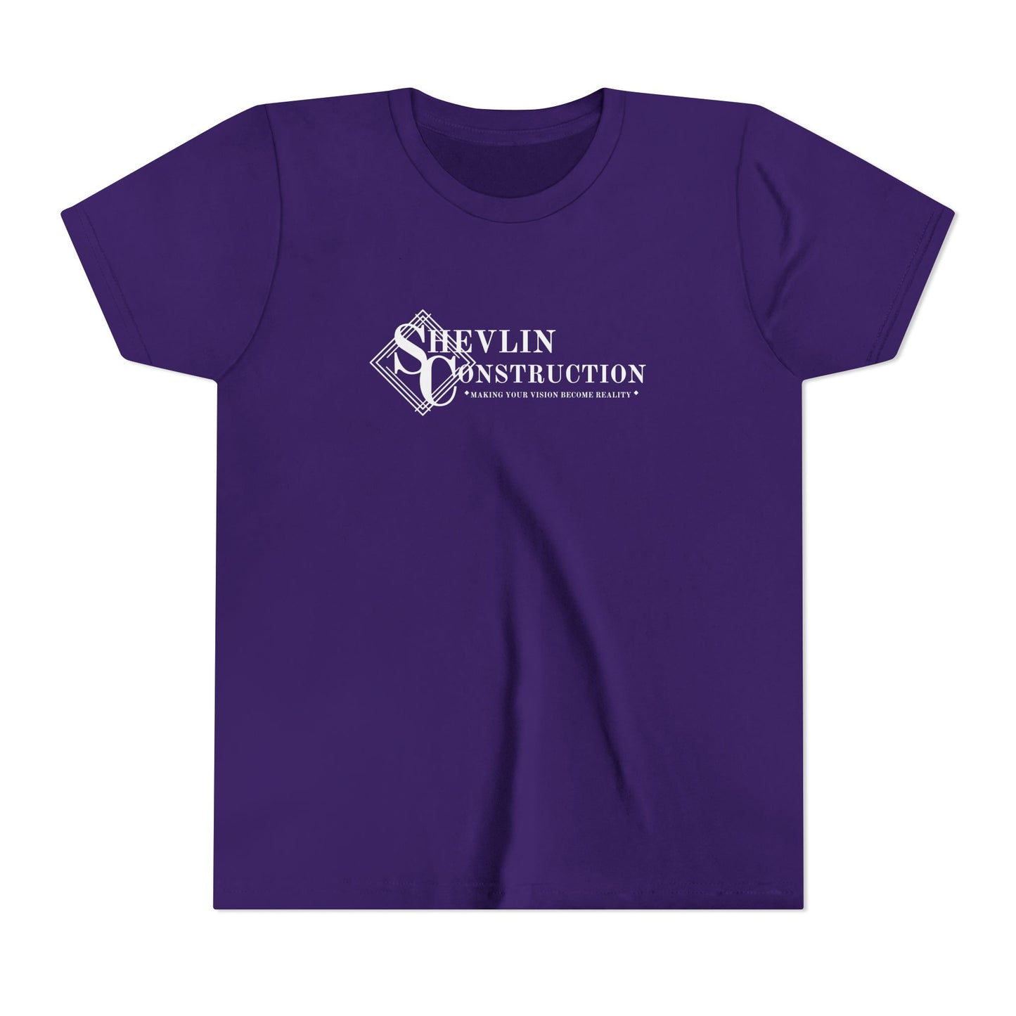 Youth Cotton T-Shirt | Shevlin Construction