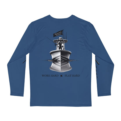 Shevlin Construction X Mariner's Threads Brushed Polyester Long Sleeve Tee