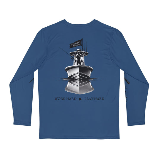 Shevlin Construction X Mariner's Threads Brushed Polyester Long Sleeve Tee