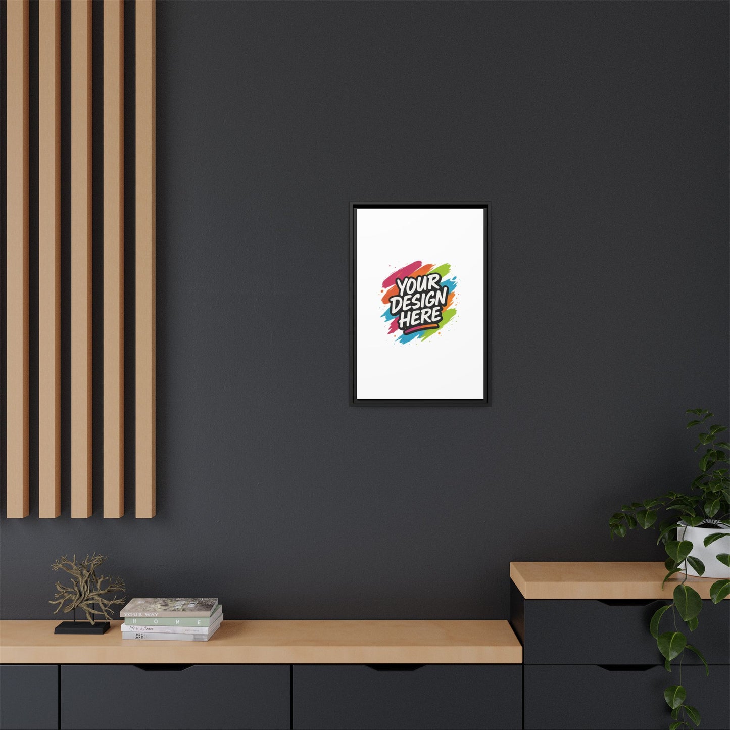 Custom Framed Canvas