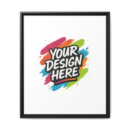 Custom Framed Canvas