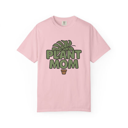 'Plant Mom' Cotton T-Shirt — view 7