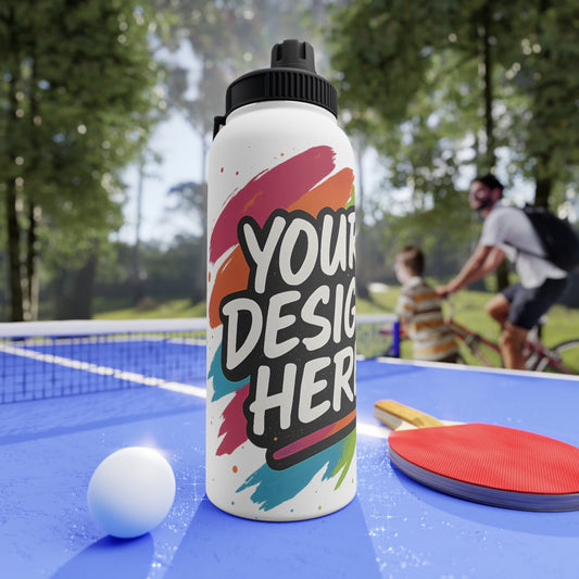 Custom Stainless Steel Water Bottle - 12oz / 18oz / 32 oz