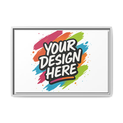 Custom Framed Canvas