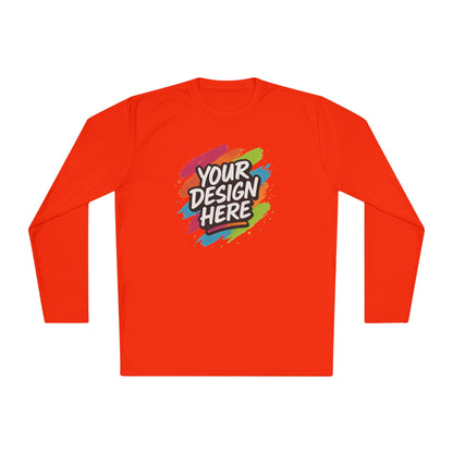 Custom Moisture-Wicking Long Sleeve Tee — view 11