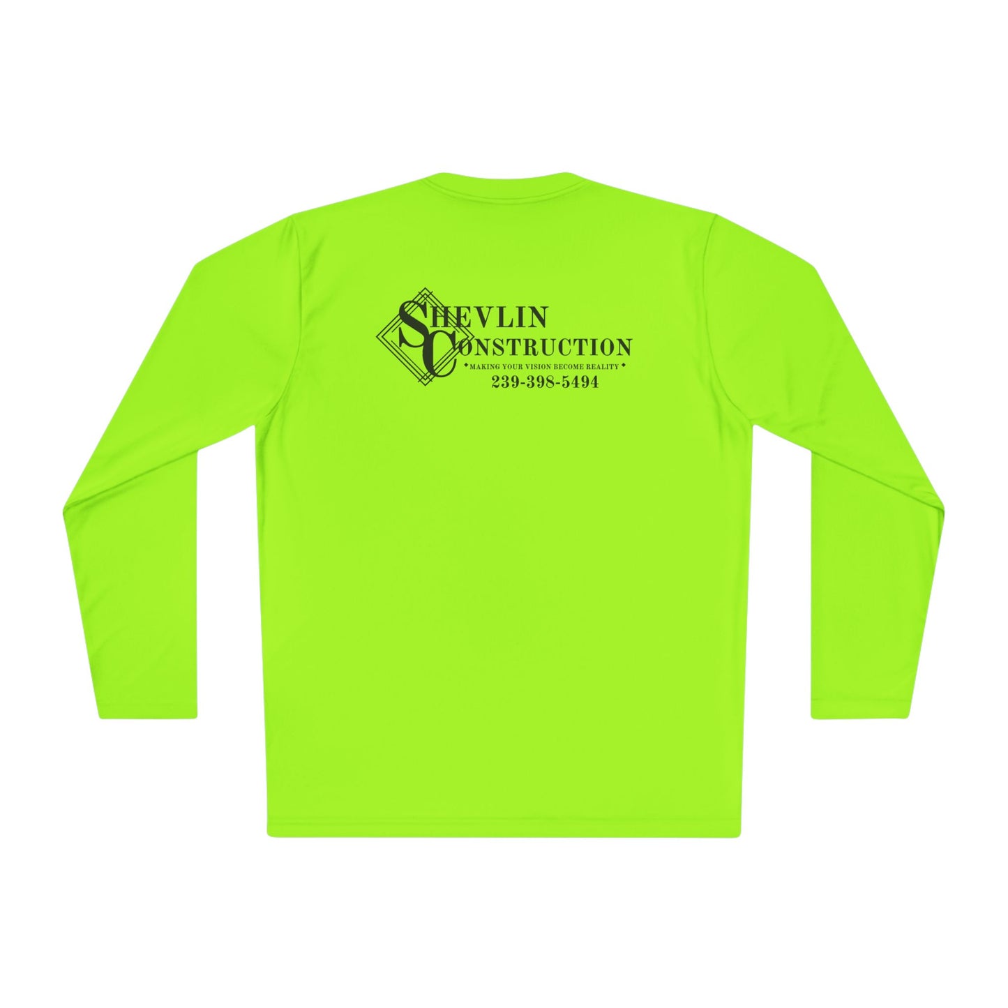 Moisture-Wicking Long Sleeve Tee | Shevlin Construction