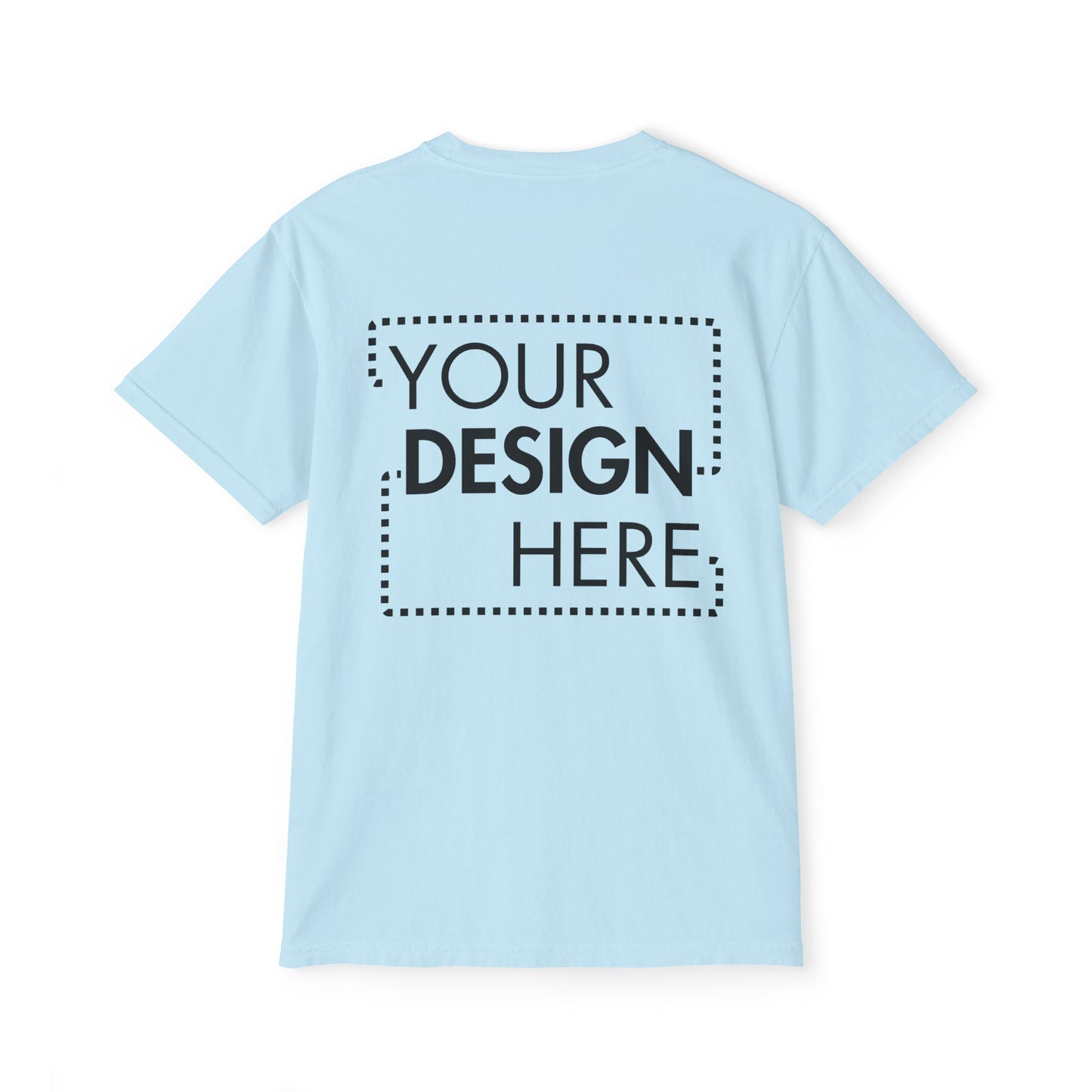 Custom Cotton Pocket Tee