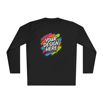 Custom Moisture-Wicking Long Sleeve Tee — view 5