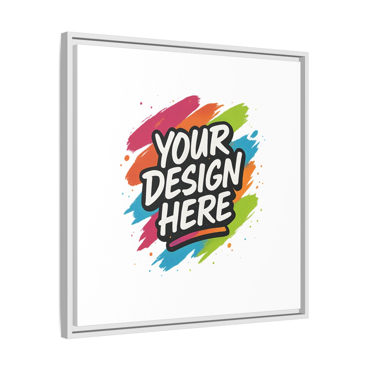 Custom Framed Canvas