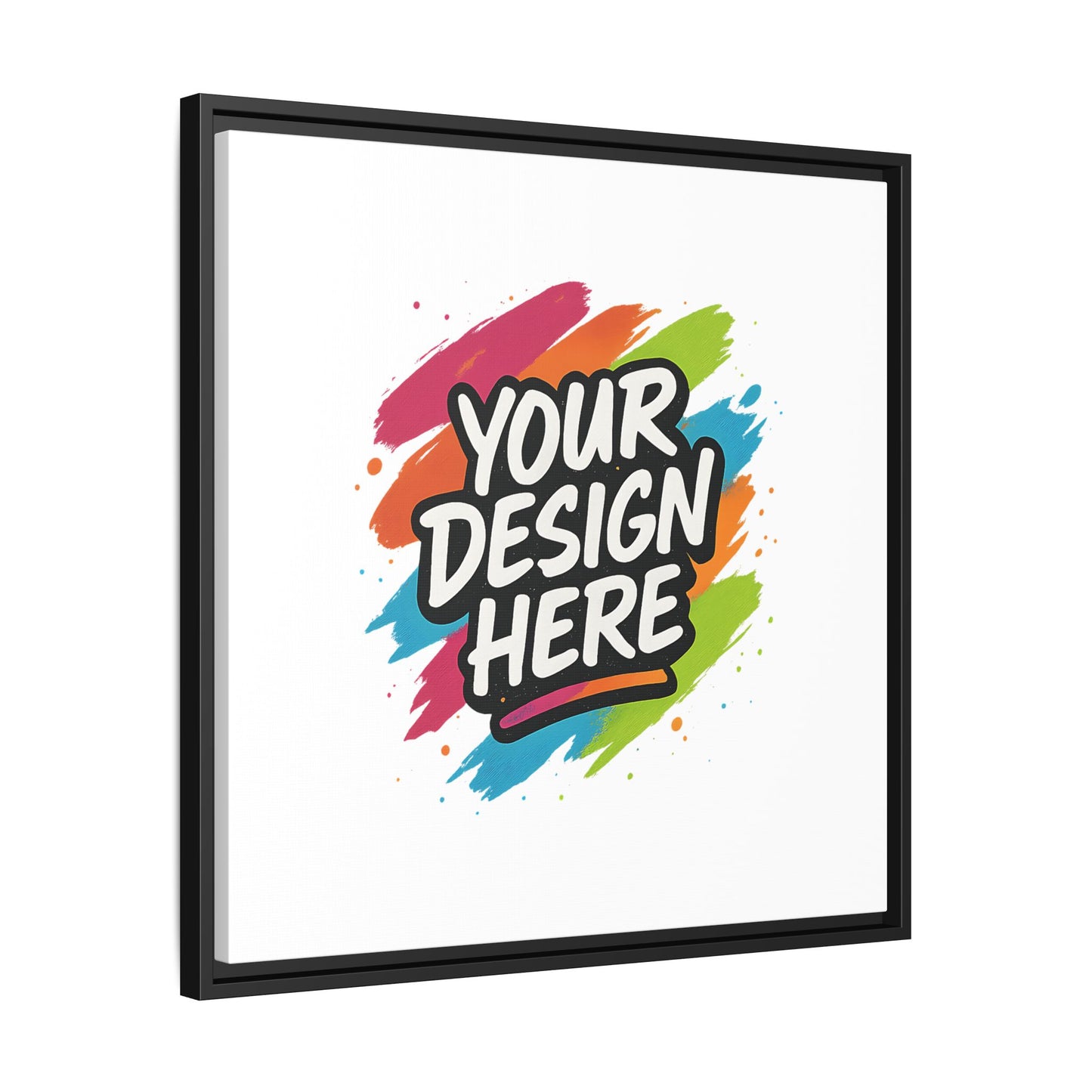 Custom Framed Canvas