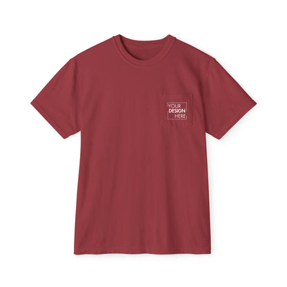 Custom Cotton Pocket Tee