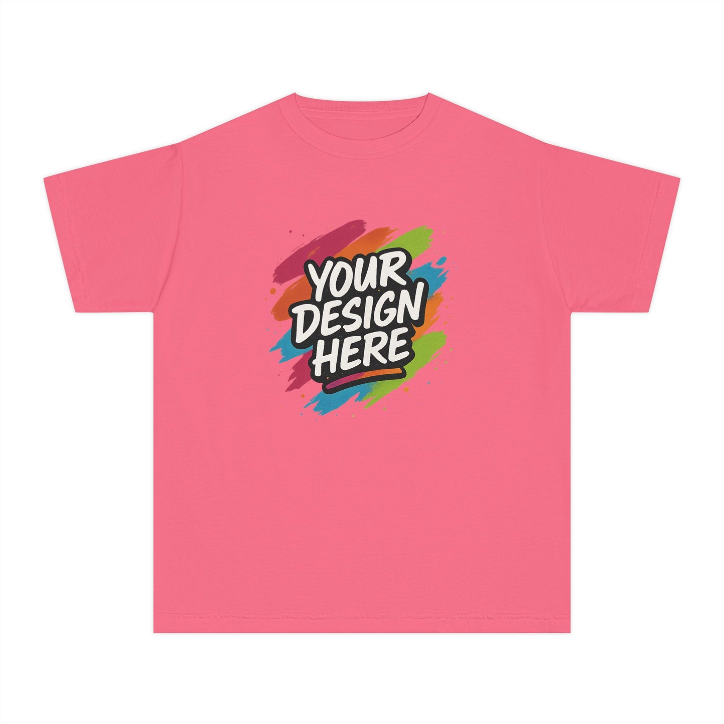 Custom Comfort Colors® Youth Cotton Tee — view 18