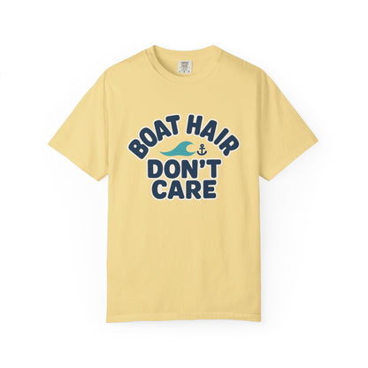 'Boat Hair Don't Care' Cotton T-Shirt — view 2